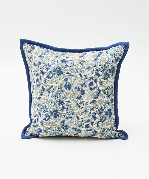 collex / コレックス インテリア・インテリア雑貨 | ブロックプリント キルトクッションカバー 45×45 | 詳細6
