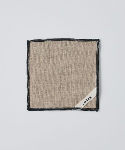 collex / コレックス キッチンツール | 麻 リネンコースター 正方形 10×10cm | 詳細3