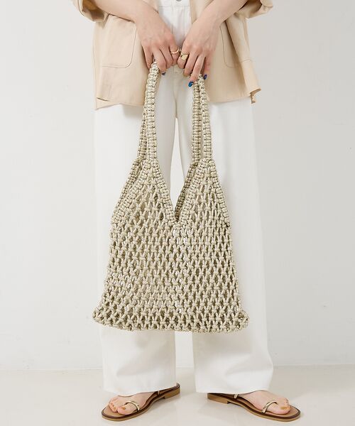 collex / コレックス かごバック | 【The Bagmati】 ラメメッシュバッグ | 詳細2