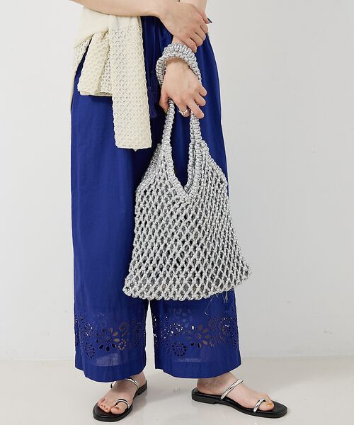 collex / コレックス かごバック | 【The Bagmati】 ラメメッシュバッグ | 詳細8