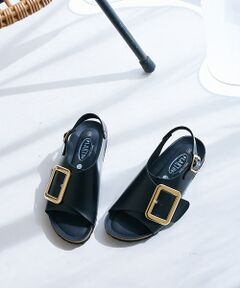 collex / コレックス サンダル | 【WEB限定】【PLAKTON/プラクトン】バックルサンダル