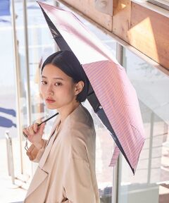 collex / コレックス 傘 | ラフストライプ ALL IN UMBRELLA 折りたたみ傘【assa】【WEB