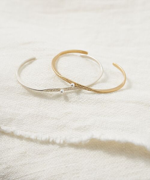 collex / コレックス ブレスレット・バングル | 【Ljud/ユード】一粒シェルパールツチメバングル | 詳細1