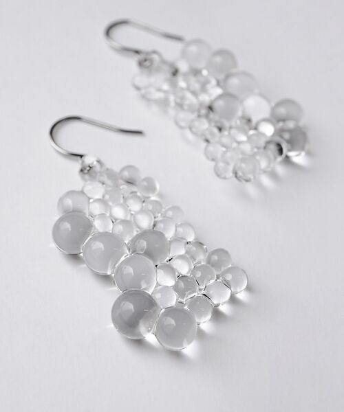 collex / コレックス ピアス・イヤリング | 【HARIO Lampwork Factory×vue.】ピアス 深雪 | 詳細4