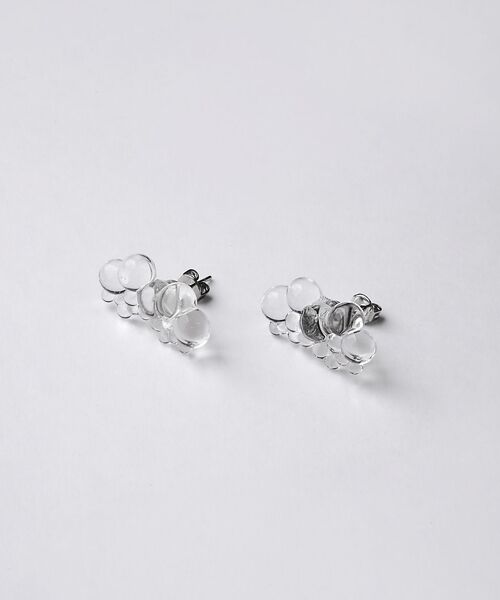 collex / コレックス ピアス・イヤリング | 【HARIO Lampwork Factory×vue.】ピアス 雪の粒 | 詳細3