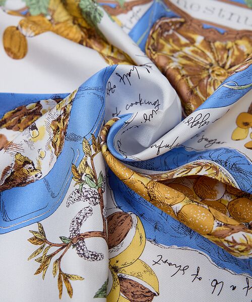 collex / コレックス バンダナ・スカーフ | 【manipuri/マニプリ】アンティークレシピ　シルクスカーフ | 詳細1