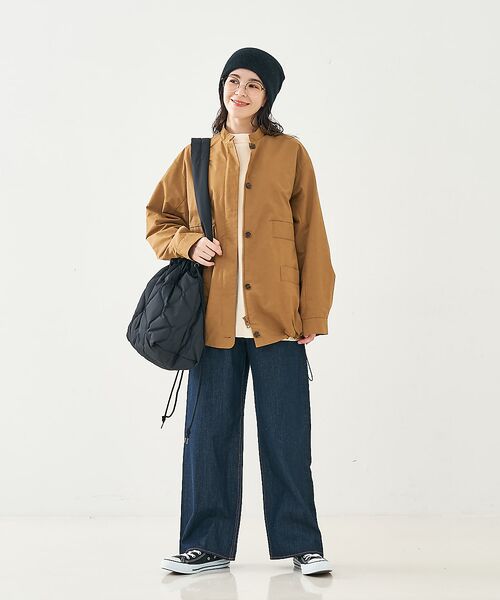 collex / コレックス ブルゾン | ギャザージップアップブルゾン | 詳細1