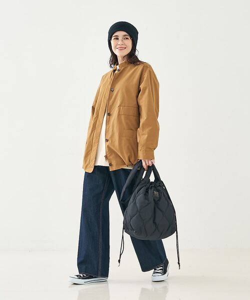 collex / コレックス ブルゾン | ギャザージップアップブルゾン | 詳細3