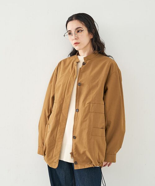 collex / コレックス ブルゾン | ギャザージップアップブルゾン | 詳細6