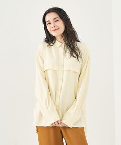 collex / コレックス シャツ・ブラウス | フロント切替バックギャザーシャツ