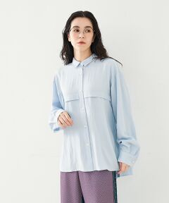 collex / コレックス シャツ・ブラウス | フロント切替バックギャザーシャツ