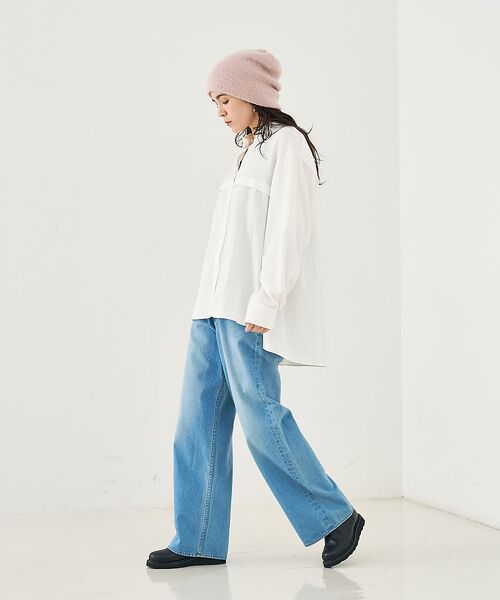 collex / コレックス シャツ・ブラウス | フロント切替バックギャザーシャツ | 詳細3