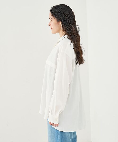 collex / コレックス シャツ・ブラウス | フロント切替バックギャザーシャツ | 詳細7