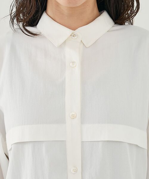 collex / コレックス シャツ・ブラウス | フロント切替バックギャザーシャツ | 詳細9