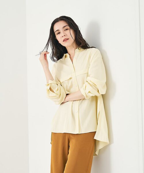 collex / コレックス シャツ・ブラウス | フロント切替バックギャザーシャツ | 詳細17