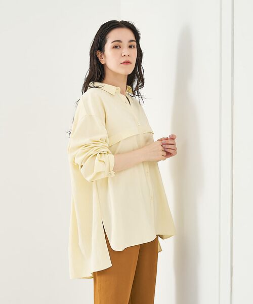collex / コレックス シャツ・ブラウス | フロント切替バックギャザーシャツ | 詳細18