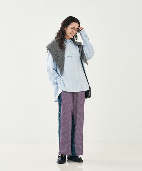 collex / コレックス シャツ・ブラウス | フロント切替バックギャザーシャツ | 詳細21