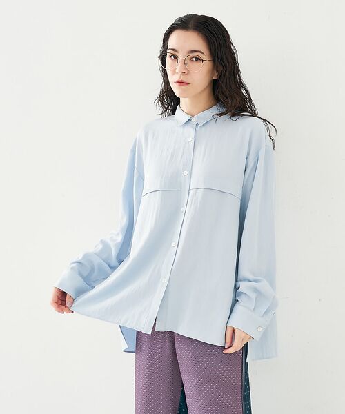 collex / コレックス シャツ・ブラウス | フロント切替バックギャザーシャツ | 詳細23