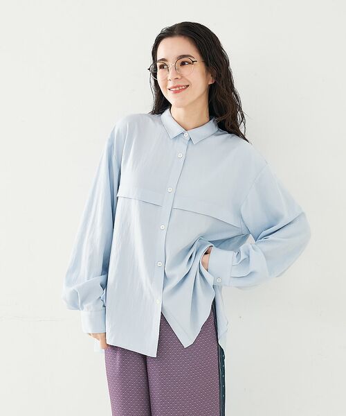 collex / コレックス シャツ・ブラウス | フロント切替バックギャザーシャツ | 詳細24