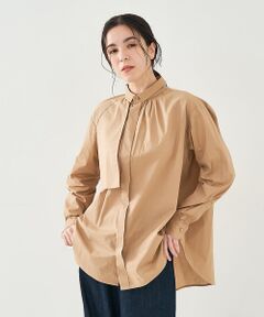 collex / コレックス シャツ・ブラウス | フラップミニ衿ブラウス