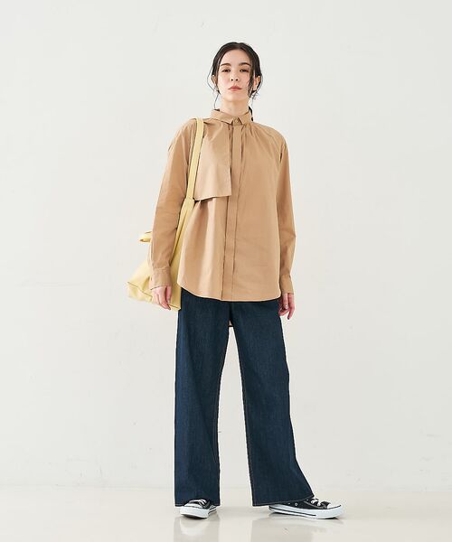 collex / コレックス シャツ・ブラウス | フラップミニ衿ブラウス | 詳細7