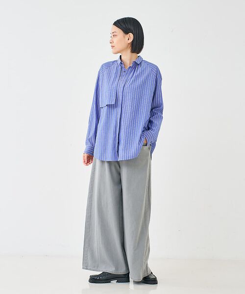 collex / コレックス シャツ・ブラウス | フラップミニ衿ブラウス | 詳細21