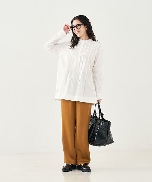collex / コレックス シャツ・ブラウス | タックフリルブラウス | 詳細1