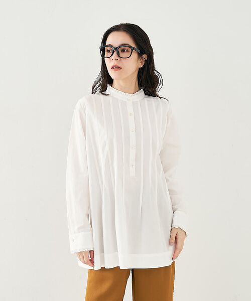 collex / コレックス シャツ・ブラウス | タックフリルブラウス | 詳細8