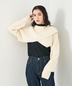 collex / コレックス ニット・セーター | 2WAYショートニットプルオーバー