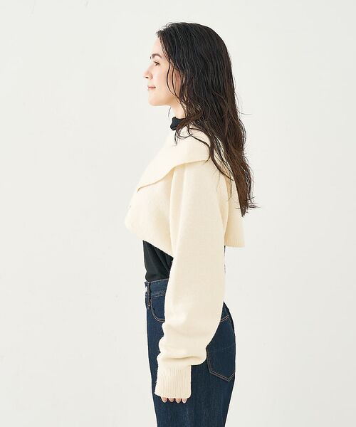 collex / コレックス ニット・セーター | 2WAYショートニットプルオーバー | 詳細10
