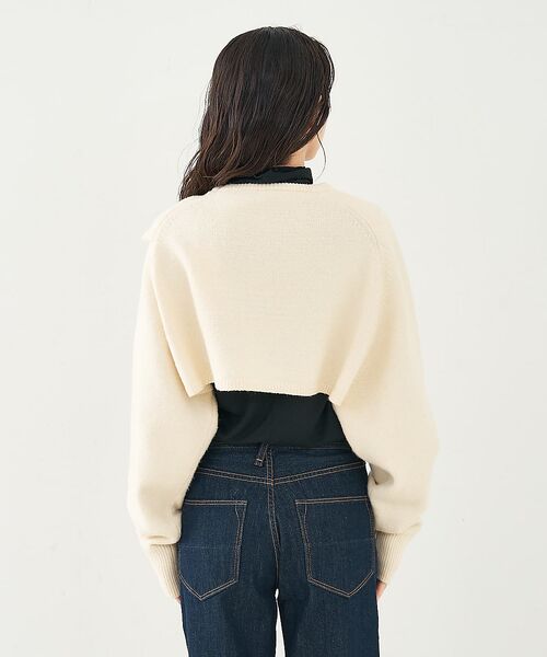 collex / コレックス ニット・セーター | 2WAYショートニットプルオーバー | 詳細11