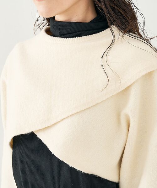 collex / コレックス ニット・セーター | 2WAYショートニットプルオーバー | 詳細12