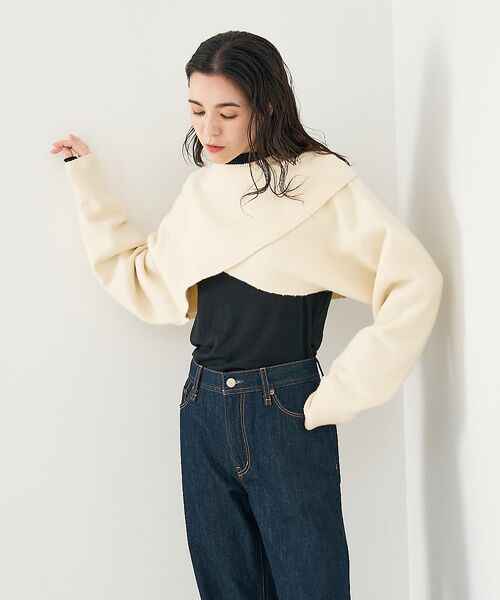 collex / コレックス ニット・セーター | 2WAYショートニットプルオーバー | 詳細7