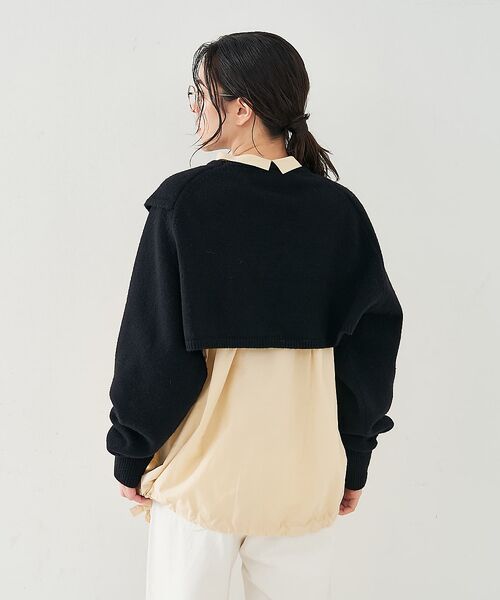 collex / コレックス ニット・セーター | 2WAYショートニットプルオーバー | 詳細18