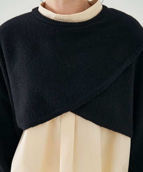 collex / コレックス ニット・セーター | 2WAYショートニットプルオーバー | 詳細20