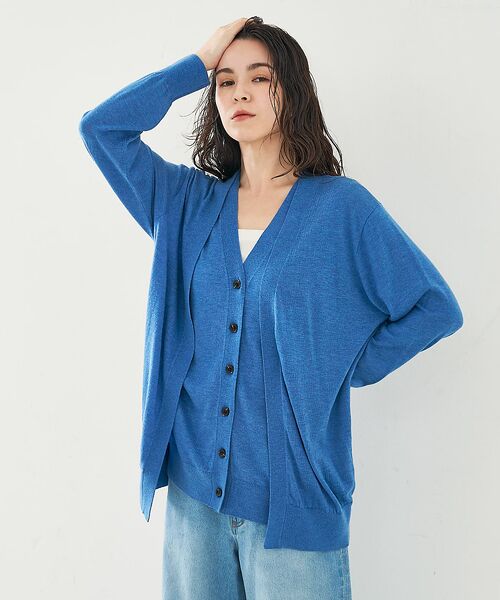 collex / コレックス カーディガン・ボレロ | レイヤードカーディガン | 詳細2