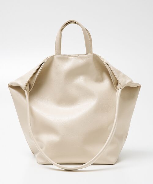 collex / コレックス ショルダーバッグ | 2WAY底マチワイド レザーライクワンショルダーバッグ | 詳細8