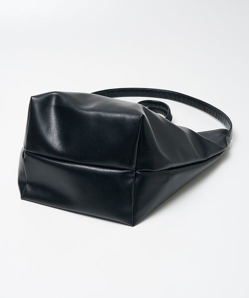 collex / コレックス ショルダーバッグ | 2WAY底マチワイド レザーライクワンショルダーバッグ | 詳細19