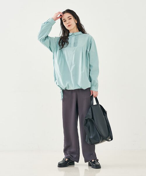 collex / コレックス ショルダーバッグ | 2WAY底マチワイド レザーライクワンショルダーバッグ | 詳細14