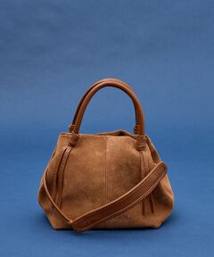 collex / コレックス ショルダーバッグ | 【WEB限定】【Beau're/ヴュレ】2WAYフリンジボストンバッグ　スエード