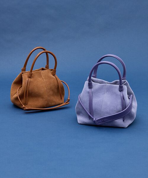 collex / コレックス ショルダーバッグ | 【WEB限定】【Beau're/ヴュレ】2WAYフリンジボストンバッグ　スエード | 詳細5