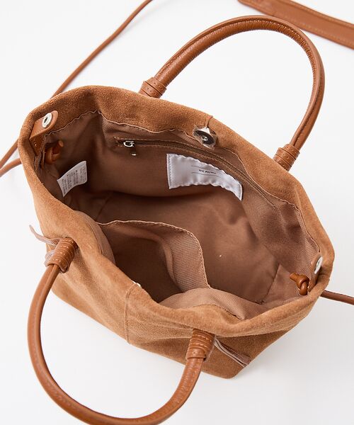 collex / コレックス ショルダーバッグ | 【WEB限定】【Beau're/ヴュレ】2WAYフリンジボストンバッグ　スエード | 詳細15