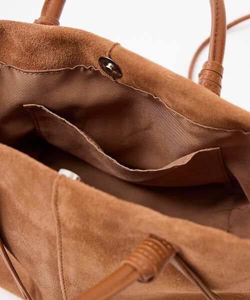 collex / コレックス ショルダーバッグ | 【WEB限定】【Beau're/ヴュレ】2WAYフリンジボストンバッグ　スエード | 詳細17