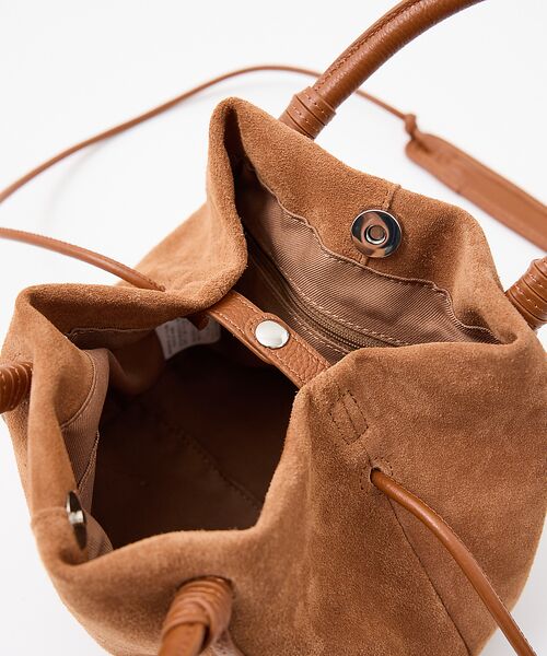 collex / コレックス ショルダーバッグ | 【WEB限定】【Beau're/ヴュレ】2WAYフリンジボストンバッグ　スエード | 詳細18