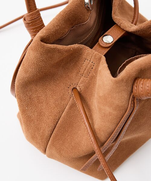 collex / コレックス ショルダーバッグ | 【WEB限定】【Beau're/ヴュレ】2WAYフリンジボストンバッグ　スエード | 詳細19