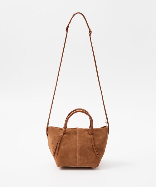 collex / コレックス ショルダーバッグ | 【WEB限定】【Beau're/ヴュレ】2WAYフリンジボストンバッグ　スエード | 詳細10