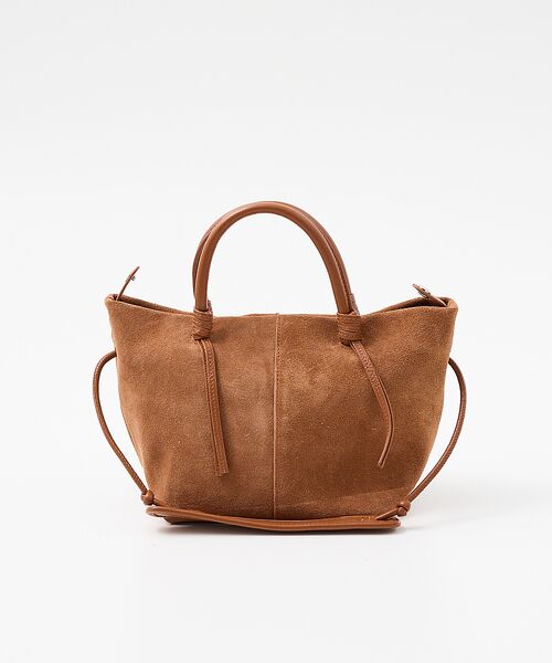 collex / コレックス ショルダーバッグ | 【WEB限定】【Beau're/ヴュレ】2WAYフリンジボストンバッグ　スエード | 詳細13