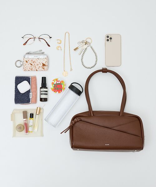 collex / コレックス ボストンバッグ | 【WEB限定】【Beau're/ヴュレ】ポケット付き横長ボストンバッグ | 詳細13