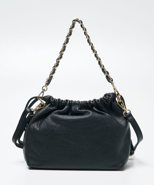 collex / コレックス ショルダーバッグ | 【WEB限定】【AULENTTI/オウレンティ】2WAY巾着チェーンハンドルバッ | 詳細4