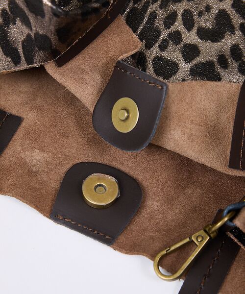 collex / コレックス トートバッグ | 【WEB限定】【AULENTTI/オウレンティ】ポーチ付きトートバッグ　ヒョウ柄 | 詳細16